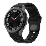 Dây silicone Kalebol họa tiết bóng đá khóa ngược, Dành cho Samsung Galaxy Watch 4 / 5 / 6
