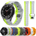 Dây silicone Kalebol họa tiết bóng đá khóa ngược, Dành cho Samsung Galaxy Watch 4 / 5 / 6