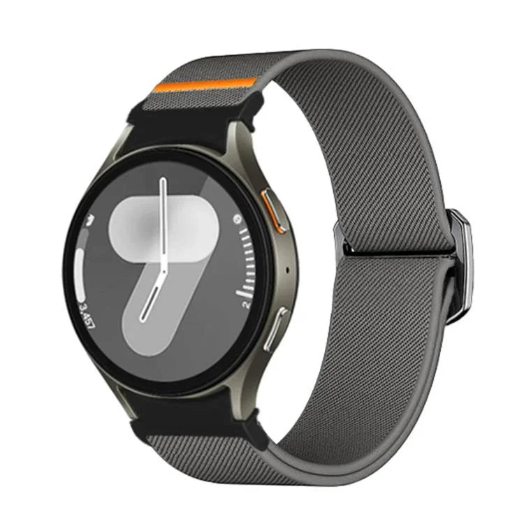 Dây đồng hồ nylon co giãn nút bấm Kalebol, Dành cho Samsung Galaxy Watch 5 Pro / 6 / 7