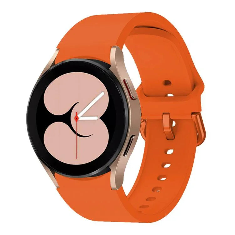Dây đồng hồ silicone khóa chốt kim loại Kalebol, Dành cho Samsung Galaxy Watch 7 / 6 / 5 / 4