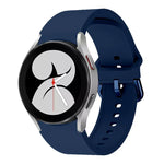 Dây đồng hồ silicone khóa chốt kim loại Kalebol, Dành cho Samsung Galaxy Watch 7 / 6 / 5 / 4