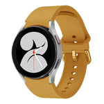 Dây đồng hồ silicone khóa chốt kim loại Kalebol, Dành cho Samsung Galaxy Watch 7 / 6 / 5 / 4