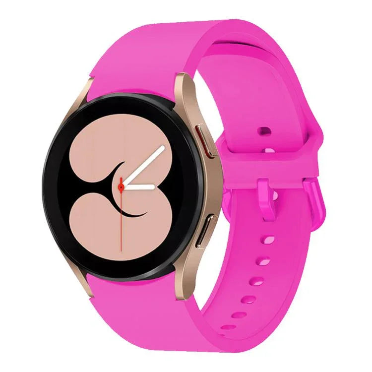 Dây đồng hồ silicone khóa chốt kim loại Kalebol, Dành cho Samsung Galaxy Watch 7 / 6 / 5 / 4