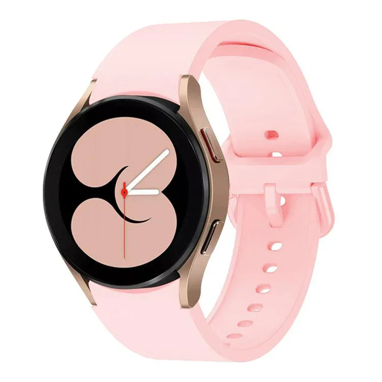 Dây đồng hồ silicone khóa chốt kim loại Kalebol, Dành cho Samsung Galaxy Watch 7 / 6 / 5 / 4