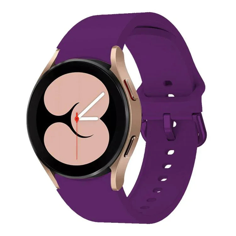 Dây đồng hồ silicone khóa chốt kim loại Kalebol, Dành cho Samsung Galaxy Watch 7 / 6 / 5 / 4