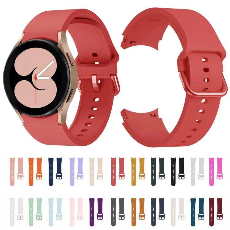 Dây đồng hồ silicone khóa chốt kim loại Kalebol, Dành cho Samsung Galaxy Watch 7 / 6 / 5 / 4