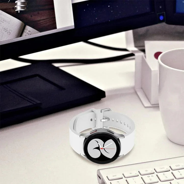 Dây đồng hồ silicone khóa chốt kim loại Kalebol, Dành cho Samsung Galaxy Watch 7 / 6 / 5 / 4