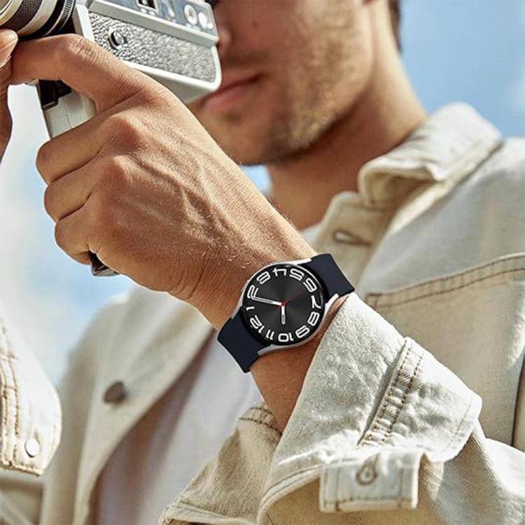Dây đồng hồ silicone khóa chốt kim loại Kalebol, Dành cho Samsung Galaxy Watch 7 / 6 / 5 / 4