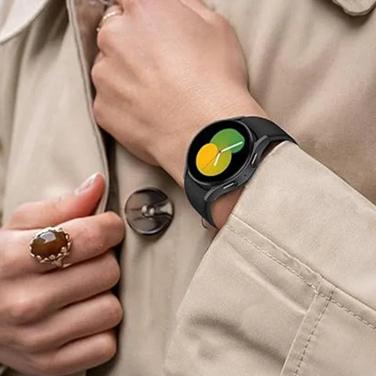 Dây đồng hồ silicone khóa ngược Kalebol, Dành cho Samsung Galaxy Watch 7 / 6 / 5 / 4
