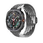 Dây đồng hồ vòng bện khóa nam châm đen Kalebol, Dành cho Samsung Galaxy Watch Ultra 47mm / Ultra 2025