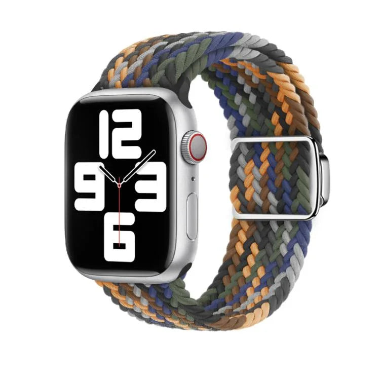 Dây đồng hồ vòng nylon Kalebol với khóa nam châm, Dành cho Apple Watch 46mm / 49mm / 45mm / 44mm, Dành cho Apple Watch 42mm / 41mm / 40mm / 38mm