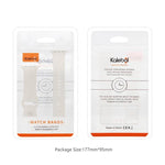 Dây đồng hồ silicone Kalebol với khóa hình số 8 và hoa văn hoa hồng, Dành cho Apple Watch 46mm / 49mm / 45mm / 44mm, Dành cho Apple Watch 42mm / 41mm / 40mm / 38mm