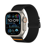 Dây đồng hồ nylon co giãn Kalebol với khóa dù, Dành cho Apple Watch 46mm / 49mm / 45mm / 44mm, Dành cho Apple Watch 42mm / 41mm / 40mm / 38mm