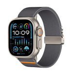 Dây đồng hồ nylon co giãn Kalebol với khóa dù, Dành cho Apple Watch 46mm / 49mm / 45mm / 44mm, Dành cho Apple Watch 42mm / 41mm / 40mm / 38mm