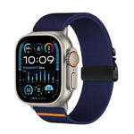 Dây đồng hồ nylon co giãn Kalebol với khóa dù, Dành cho Apple Watch 46mm / 49mm / 45mm / 44mm, Dành cho Apple Watch 42mm / 41mm / 40mm / 38mm