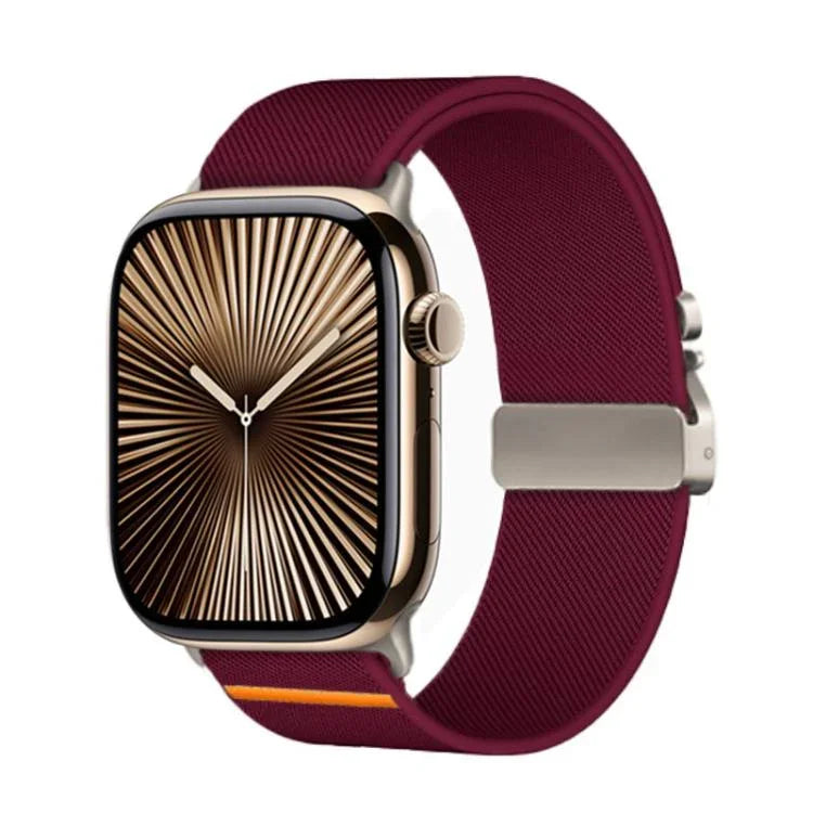 Dây đồng hồ nylon co giãn Kalebol với khóa dù, Dành cho Apple Watch 46mm / 49mm / 45mm / 44mm, Dành cho Apple Watch 42mm / 41mm / 40mm / 38mm