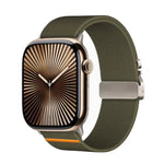 Dây đồng hồ nylon co giãn Kalebol với khóa dù, Dành cho Apple Watch 46mm / 49mm / 45mm / 44mm, Dành cho Apple Watch 42mm / 41mm / 40mm / 38mm
