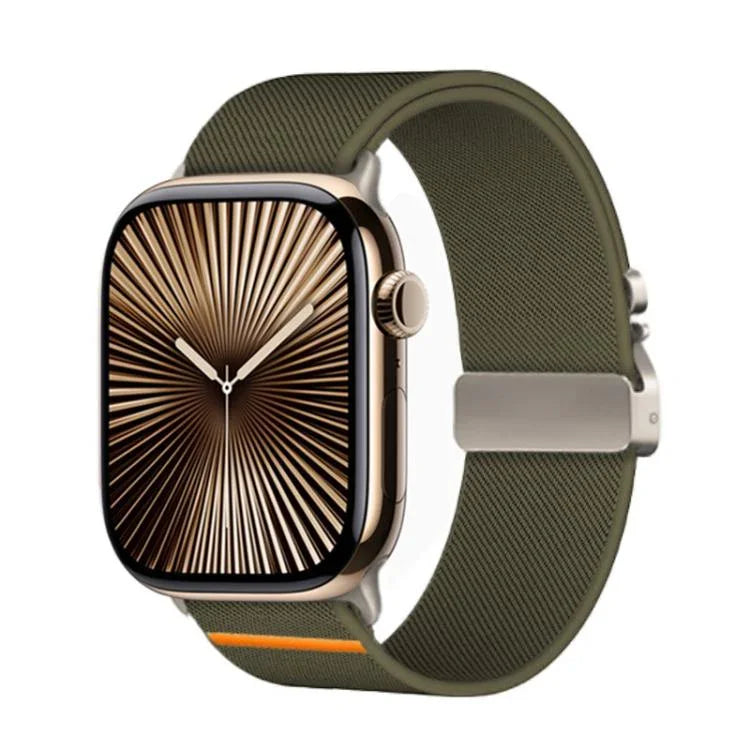 Dây đồng hồ nylon co giãn Kalebol với khóa dù, Dành cho Apple Watch 46mm / 49mm / 45mm / 44mm, Dành cho Apple Watch 42mm / 41mm / 40mm / 38mm