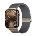 Dây đồng hồ nylon co giãn Kalebol với khóa dù, Dành cho Apple Watch 46mm / 49mm / 45mm / 44mm, Dành cho Apple Watch 42mm / 41mm / 40mm / 38mm