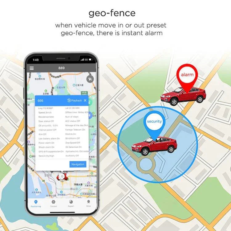 TK403D Thiết bị định vị GPS Bluetooth vệ tinh 4G cho xe hơi, kèm điều khiển từ xa, TK403D
