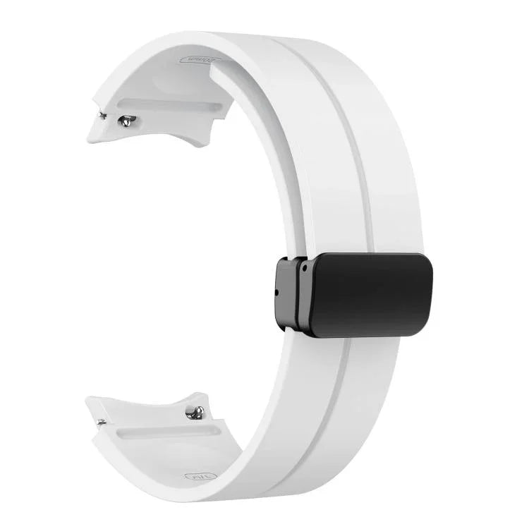 Dây đeo silicone khóa gập lõm nam châm Kalebol, Dành cho Samsung Galaxy Watch7 / 6 / 5
