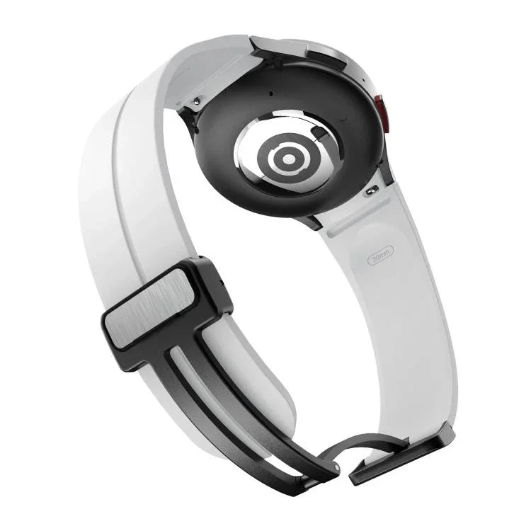 Dây đeo silicone khóa gập lõm nam châm Kalebol, Dành cho Samsung Galaxy Watch7 / 6 / 5