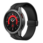 Dây đeo silicone khóa gập lõm nam châm Kalebol, Dành cho Samsung Galaxy Watch7 / 6 / 5
