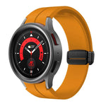 Dây đeo silicone khóa gập lõm nam châm Kalebol, Dành cho Samsung Galaxy Watch7 / 6 / 5