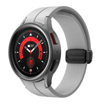 Dây đeo silicone khóa gập lõm nam châm Kalebol, Dành cho Samsung Galaxy Watch7 / 6 / 5
