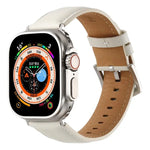 Dây đồng hồ da thật trơn Kalebol, Dành cho Apple Watch 46mm / 49mm / 45mm / 44mm, Dành cho Apple Watch 42mm / 41mm / 40mm / 38mm