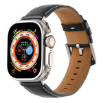 Dây đồng hồ da thật trơn Kalebol, Dành cho Apple Watch 46mm / 49mm / 45mm / 44mm, Dành cho Apple Watch 42mm / 41mm / 40mm / 38mm