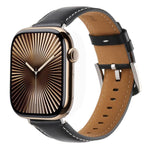 Dây đồng hồ da thật trơn Kalebol, Dành cho Apple Watch 46mm / 49mm / 45mm / 44mm, Dành cho Apple Watch 42mm / 41mm / 40mm / 38mm