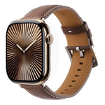 Dây đồng hồ da thật trơn Kalebol, Dành cho Apple Watch 46mm / 49mm / 45mm / 44mm, Dành cho Apple Watch 42mm / 41mm / 40mm / 38mm