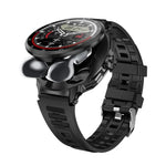 Tai nghe Bluetooth 2 trong 1 D11 màn hình 1.46 inch, hỗ trợ gọi Bluetooth / NFC / đo nhịp tim, D11 (Đen), D11 (Xanh lá)