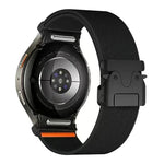 Dây đồng hồ nylon co giãn khóa dù nút bấm, Dành cho Samsung Galaxy Watch 7 / 6 / 5 / 4