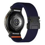 Dây đồng hồ nylon co giãn khóa dù nút bấm, Dành cho Samsung Galaxy Watch 7 / 6 / 5 / 4
