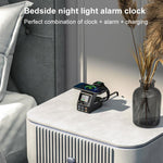 Trạm sạc đa năng 9 trong 1 240W nhiều cổng với chức năng báo thức