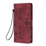 Ốp lưng điện thoại da mờ cổ điển Mandala dập nổi, dành cho iPhone XR, dành cho iPhone XS Max, dành cho iPhone 7 Plus / 8 Plus