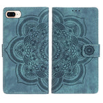 Ốp lưng điện thoại da mờ cổ điển Mandala dập nổi, dành cho iPhone XR, dành cho iPhone XS Max, dành cho iPhone 7 Plus / 8 Plus
