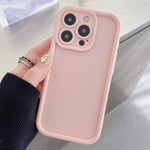 Ốp lưng điện thoại TPU khung chống sốc mờ với lỗ chính xác, dành cho iPhone 16 Pro, dành cho iPhone 16 Plus, dành cho iPhone 16, dành cho iPhone 15 Pro Max, dành cho iPhone 15 Pro, dành cho iPhone 15 Plus