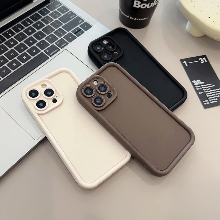 Ốp lưng điện thoại TPU khung chống sốc mờ với lỗ chính xác, dành cho iPhone 16 Pro, dành cho iPhone 16 Plus, dành cho iPhone 16, dành cho iPhone 15 Pro Max, dành cho iPhone 15 Pro, dành cho iPhone 15 Plus