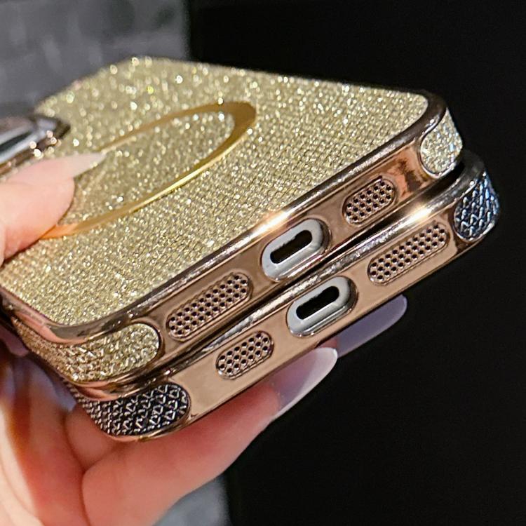 Ốp lưng điện thoại MagSafe PC mạ điện hạt lấp lánh, dành cho iPhone 17 Pro Max, dành cho iPhone 17 Pro, dành cho iPhone 16 Pro Max, dành cho iPhone 16 Pro, dành cho iPhone 16 Plus, dành cho iPhone 16, dành cho iPhone 15 Pro Max, dành cho iPhone 15 Pro