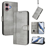Ốp lưng điện thoại da cổ điển khóa ghép đường kẻ, dành cho iPhone 16 Pro, iPhone 16 Plus, iPhone 16, iPhone 15 Pro Max, iPhone 15 Pro, iPhone 15 Plus