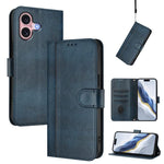Ốp lưng điện thoại da cổ điển khóa ghép đường kẻ, dành cho iPhone 16 Pro, iPhone 16 Plus, iPhone 16, iPhone 15 Pro Max, iPhone 15 Pro, iPhone 15 Plus