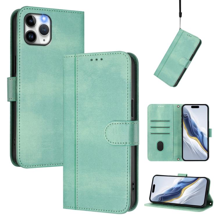 Ốp điện thoại da cổ điển khóa nối đường kẻ, dành cho iPhone 11 Pro Max, iPhone 11, iPhone 11 Pro, iPhone X / XS, iPhone XR, iPhone XS Max