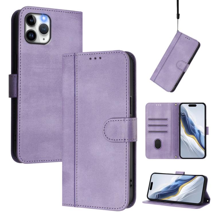 Ốp điện thoại da cổ điển khóa nối đường kẻ, dành cho iPhone 11 Pro Max, iPhone 11, iPhone 11 Pro, iPhone X / XS, iPhone XR, iPhone XS Max