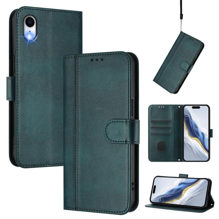 Ốp điện thoại da cổ điển khóa nối đường kẻ, dành cho iPhone 11 Pro Max, iPhone 11, iPhone 11 Pro, iPhone X / XS, iPhone XR, iPhone XS Max
