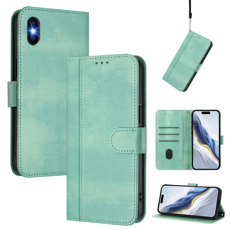 Ốp điện thoại da cổ điển khóa nối đường kẻ, dành cho iPhone 11 Pro Max, iPhone 11, iPhone 11 Pro, iPhone X / XS, iPhone XR, iPhone XS Max