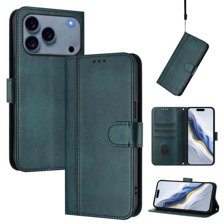 Ốp lưng điện thoại da cổ điển nối dây có khóa, dành cho iPhone 17e / 16e, dành cho iPhone 17 Pro Max, dành cho iPhone 17 Pro, dành cho iPhone 17, dành cho iPhone Air, dành cho iPhone 16 Pro Max