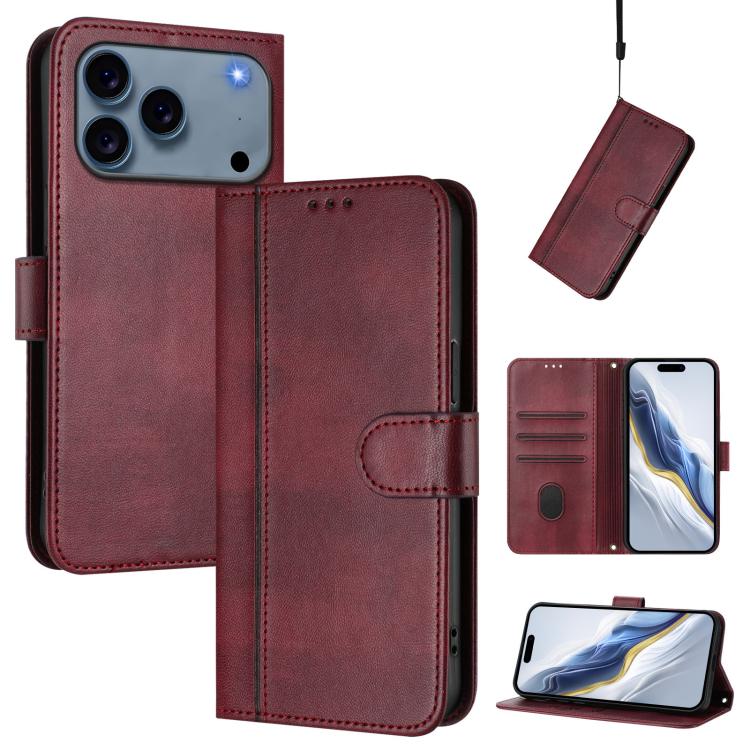 Ốp lưng điện thoại da cổ điển nối dây có khóa, dành cho iPhone 17e / 16e, dành cho iPhone 17 Pro Max, dành cho iPhone 17 Pro, dành cho iPhone 17, dành cho iPhone Air, dành cho iPhone 16 Pro Max